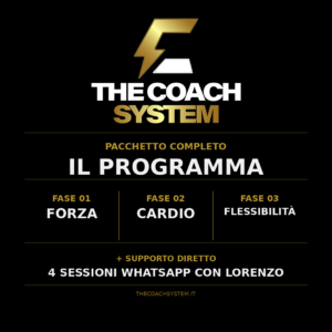 Pacchetto Completo + Supporto - The Coach Method
